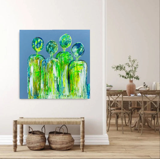 Maleri 80x80