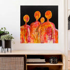 Maleri 80x80