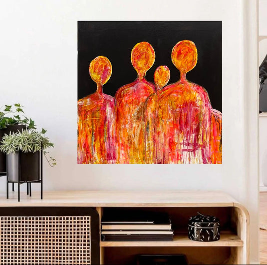 Maleri 80x80