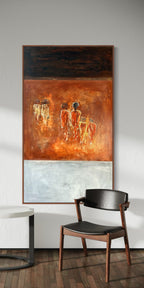 Maleri 90x160 cm