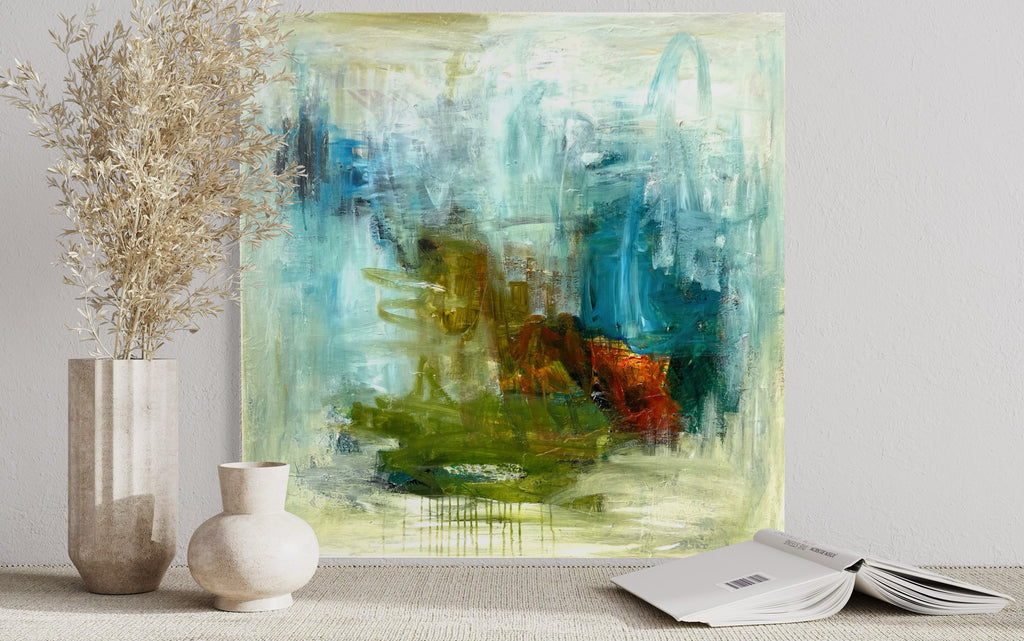 Maleri 80x80 cm