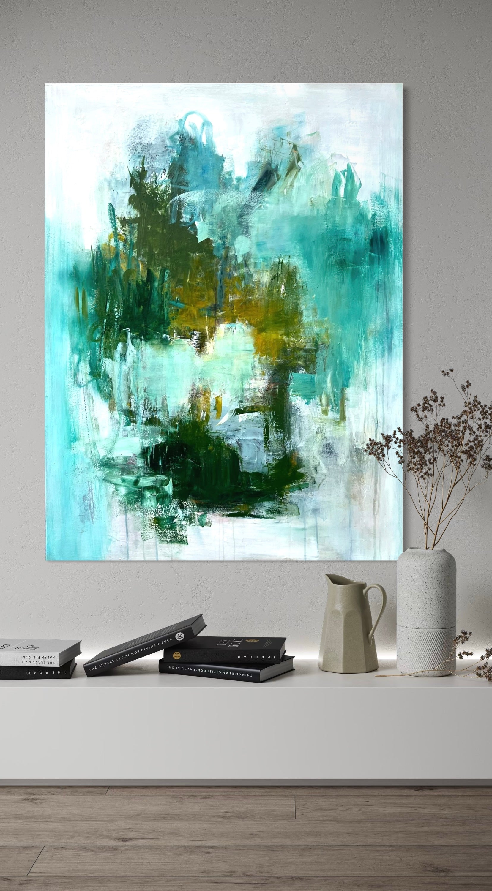Maleri 90x120 cm