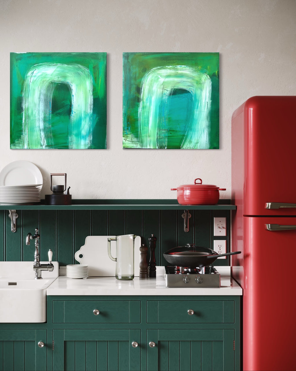 Maleri 60x60 cm