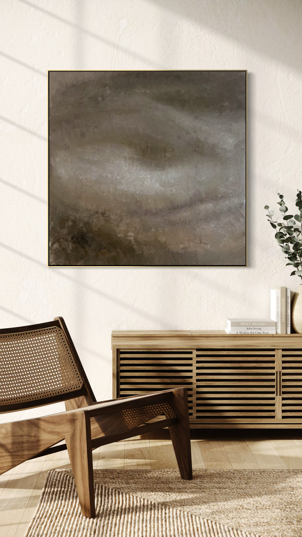 Maleri 80x80 cm