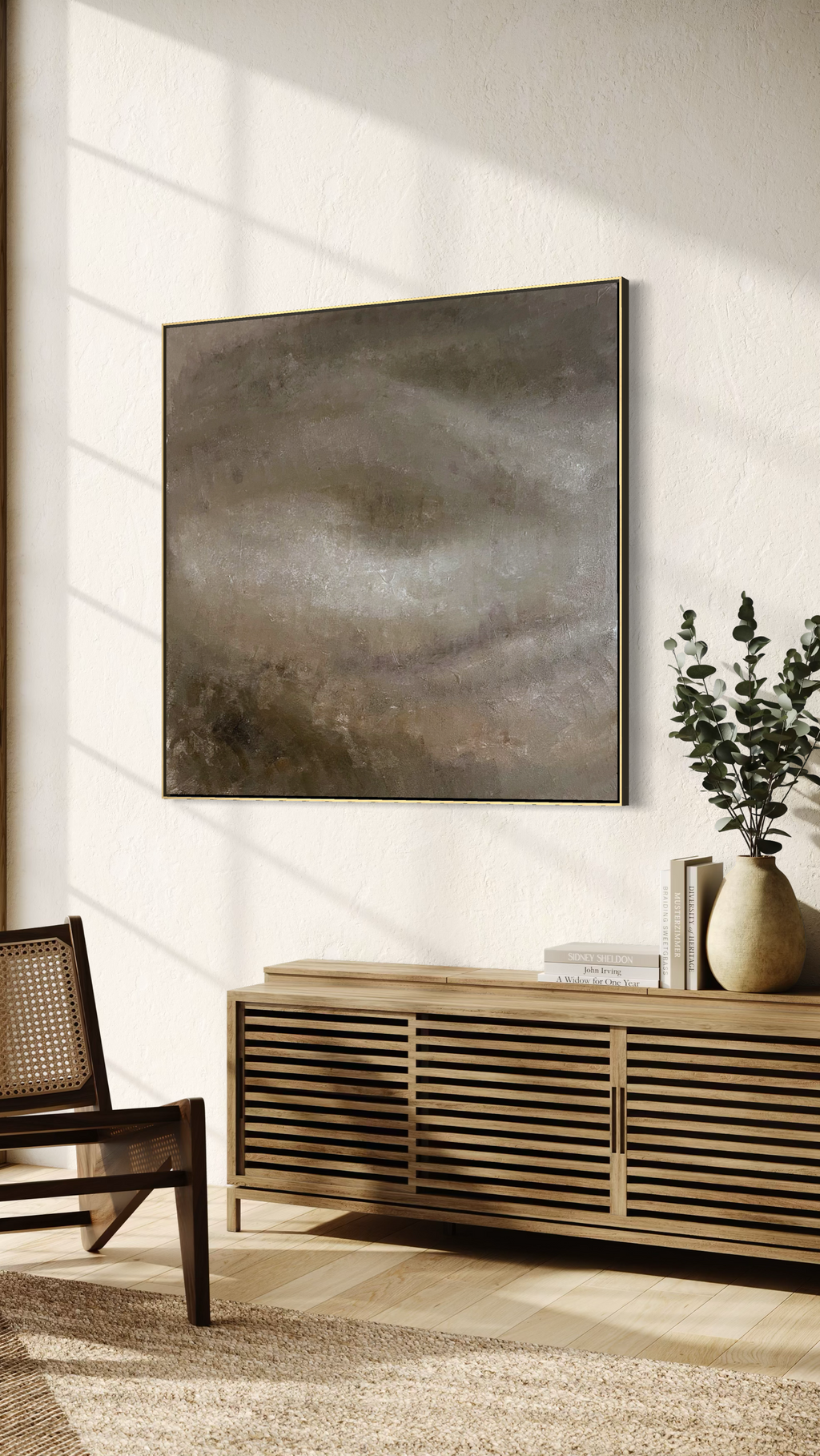 Maleri 80x80 cm