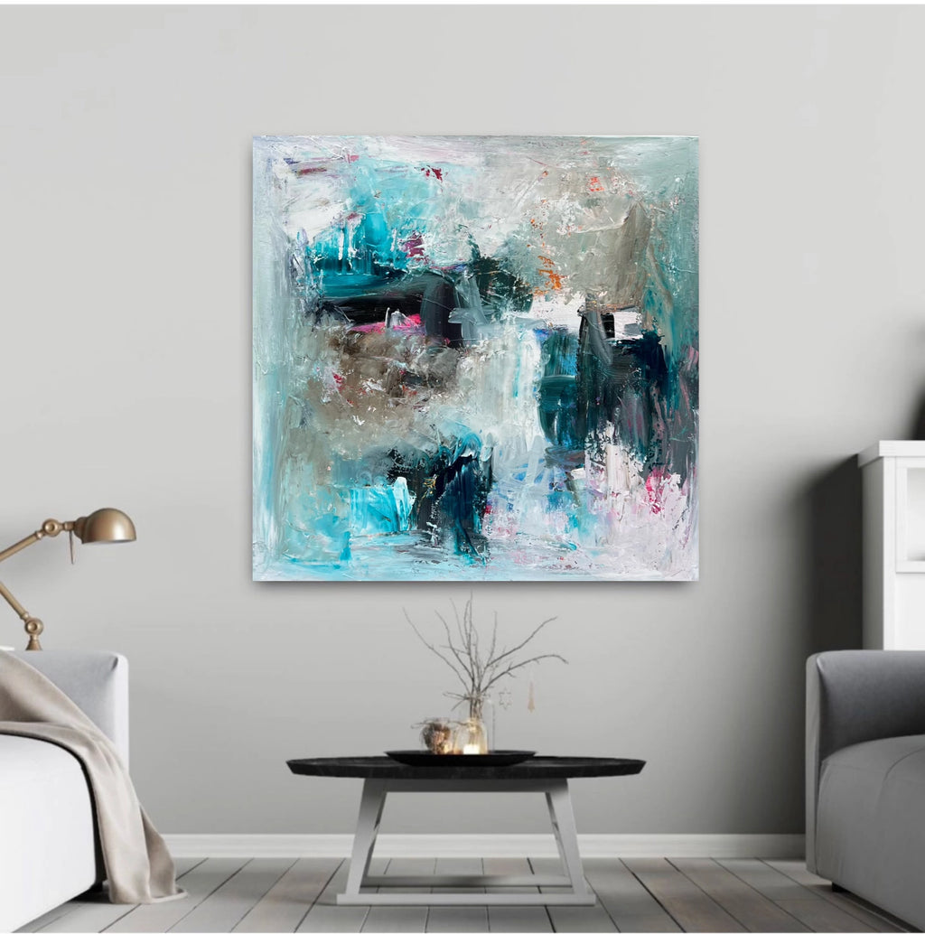 Maleri 80x80