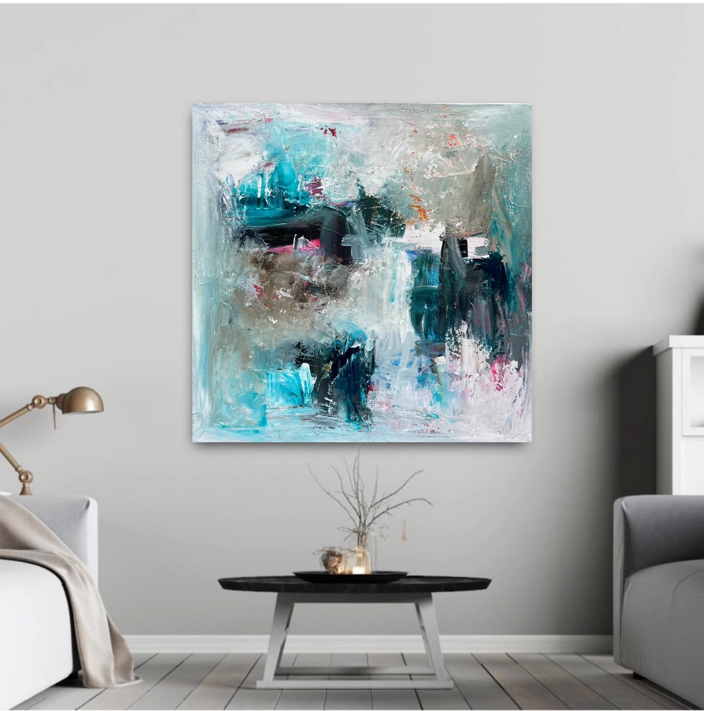 Maleri 80x80