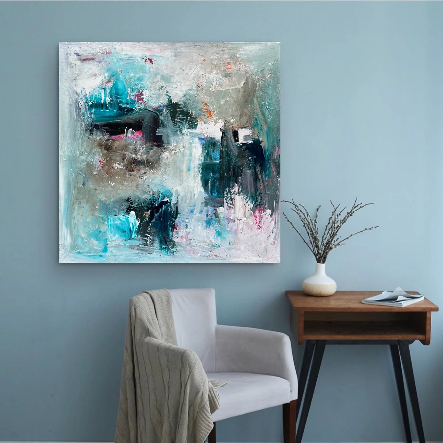 Maleri 80x80