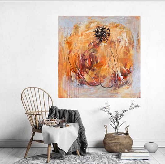 Maleri 80x80